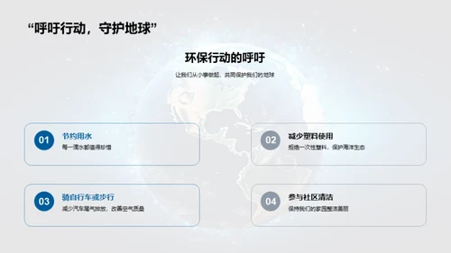 我们的行动，地球的未来
