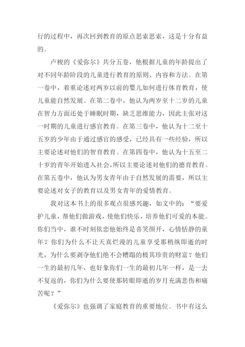 爱弥儿读后感1000字.docx
