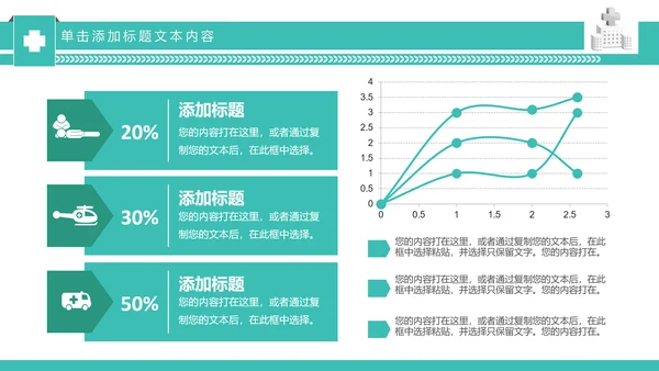 简约专业医院医学医疗动态PPT模板