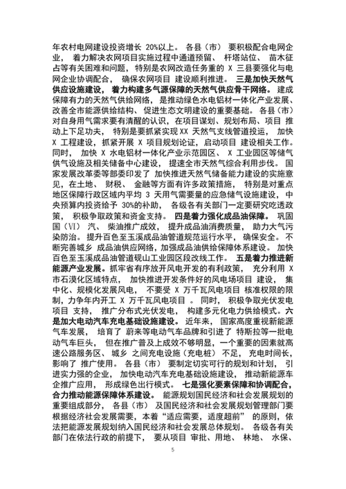 勇于担当奋力拼搏市能源工作会议上的讲话