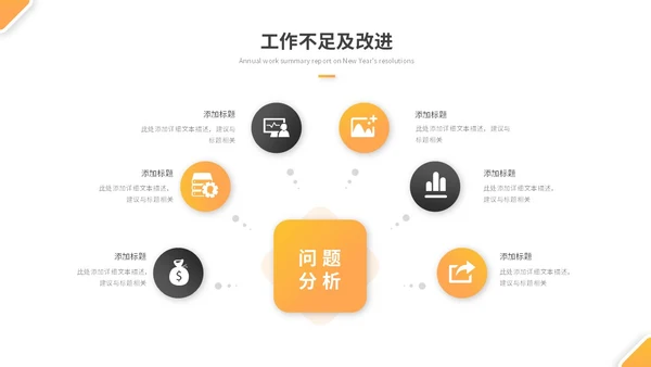 简约商务工程部年终总结项目工作总结述职报告ppt模板