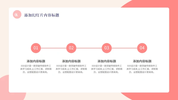 C4D立体风月度工作汇报粉色女生专用通用PPT模板