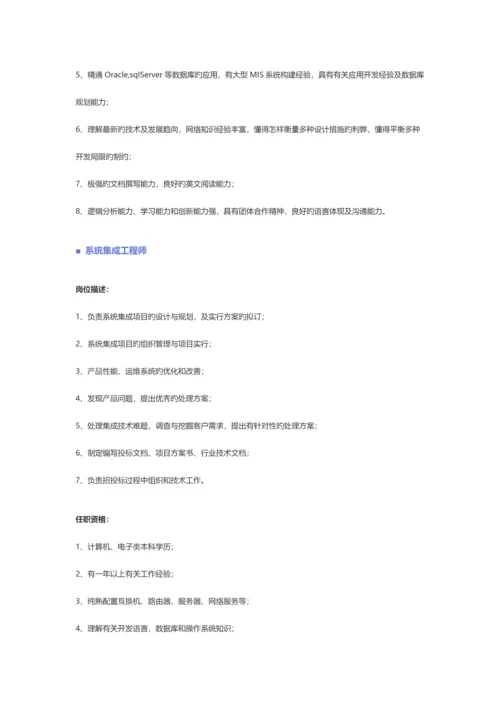 岗位职责新版.docx