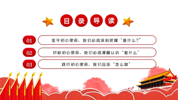 忠诚信念担当奉献纪委监委党课PPT模板