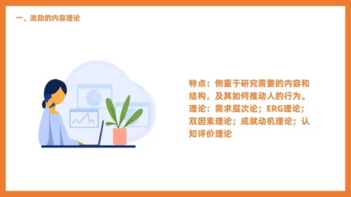 管理学激励插画PPT人才管理