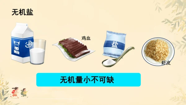 初中生物学人教版（新课程标准）七年级下册4.2.1食物中的营养物质课件(共21张PPT)