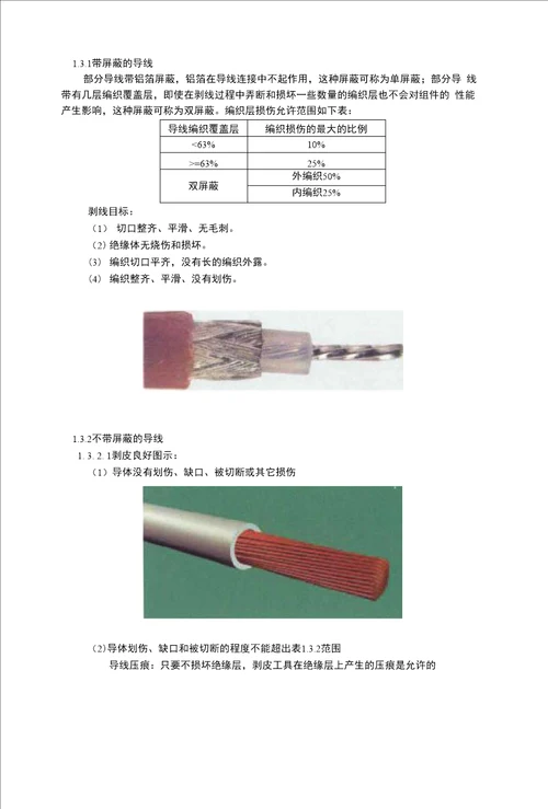 冷压接线端子工艺标准