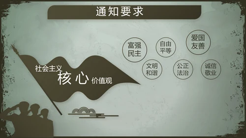军事部队职能使命教育PPT动态模板