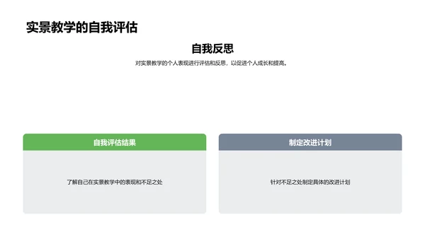 地理实景教学课件PPT模板
