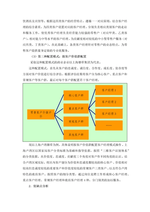 客户经理专业化配置与拜访服务模式变革.docx