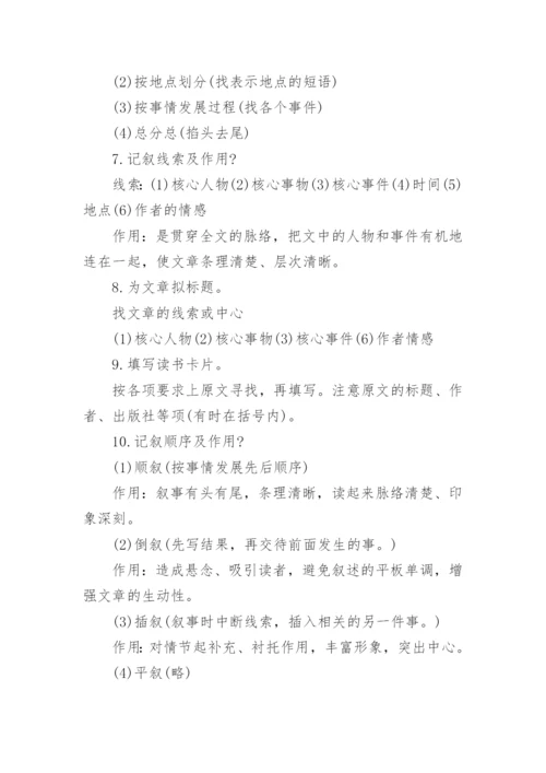 初中语文知识点总结归纳.docx