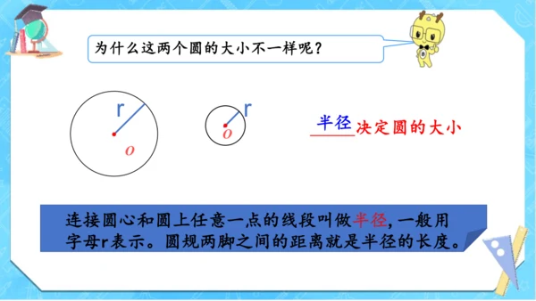 人教版数学六年级上册《圆的认识》（课件）(共18张PPT)