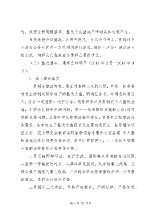 群众路线教育实践活动实施方案 (4).docx