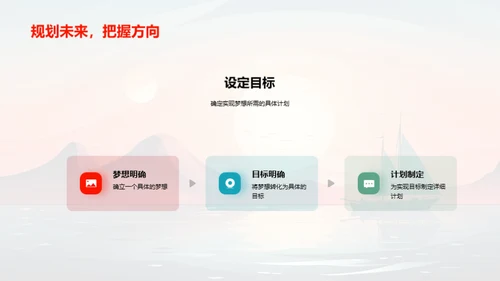 梦想启航，目标导航