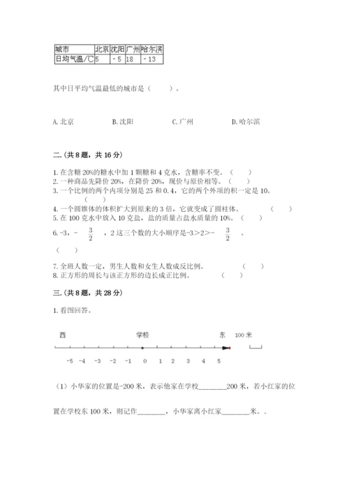 河北省【小升初】2023年小升初数学试卷及答案【夺冠系列】.docx