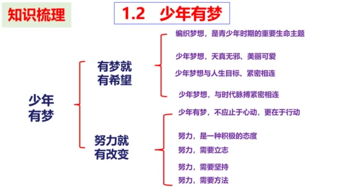 第一课 中学时代 复习课件(共25张PPT)