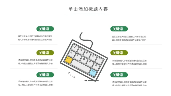 绿色唯美水彩清新工作总结述职报告PPT模板
