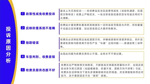 蓝色黄色商务风高速公司收费员礼仪培训企业培训PPT模板