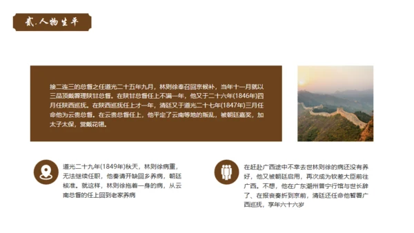 民族英雄禁毒先驱林则徐介绍通用PPT模板