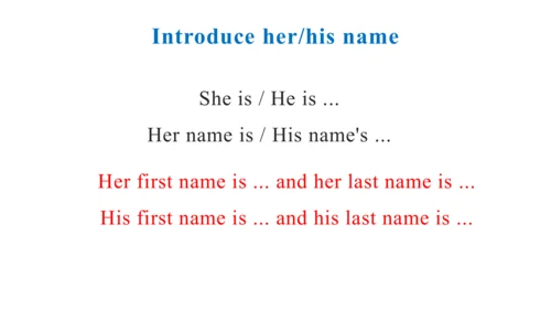 Unit 1 My name is Gina. Section B 3a-selfcheck 课件(