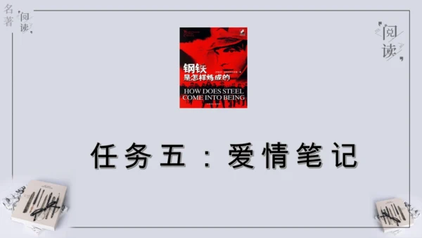 八年级下册 第六单元 名著导读 《钢铁是怎样炼成的》课件(共57张PPT)