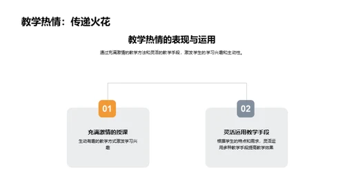 团队协作与教学热情