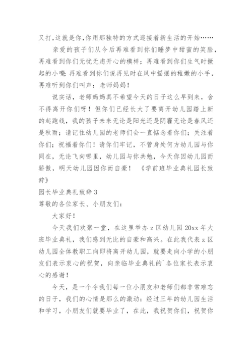 园长毕业典礼致辞.docx