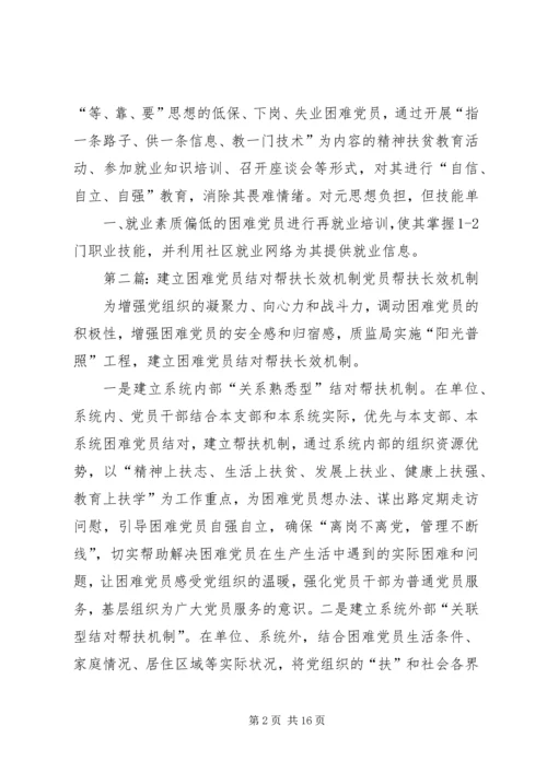 社区建立困难党员帮扶长效机制5篇.docx