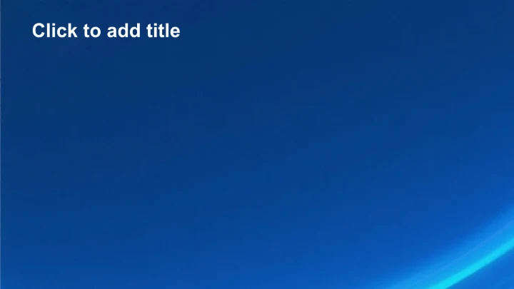 蓝色科技风企业新服务上线发布汇报PPT主题