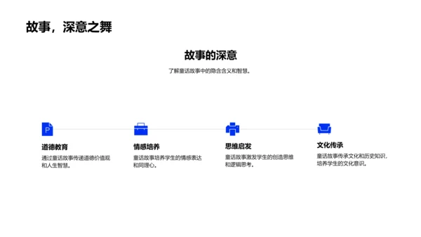 童话故事解析PPT模板