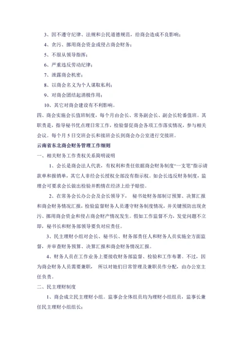 商会管理标准规章核心制度.docx