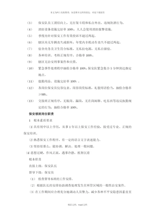 保安部任务和职责新编(2021整理).docx