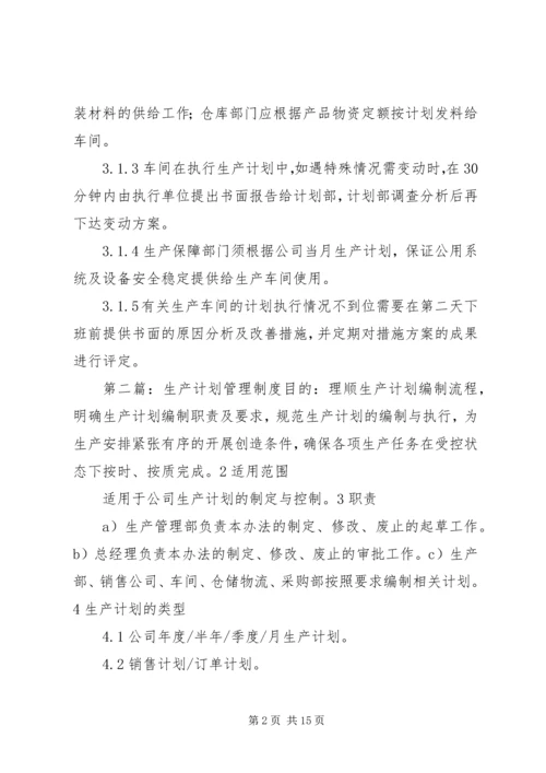 生产计划管理制度 (7).docx