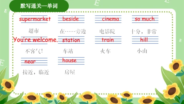 Module 1（复习课件）-2023-2024学年四年级英语上册期末核心考点集训（外研版三起）（共