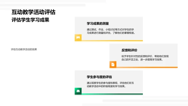 互动英语教学报告PPT模板