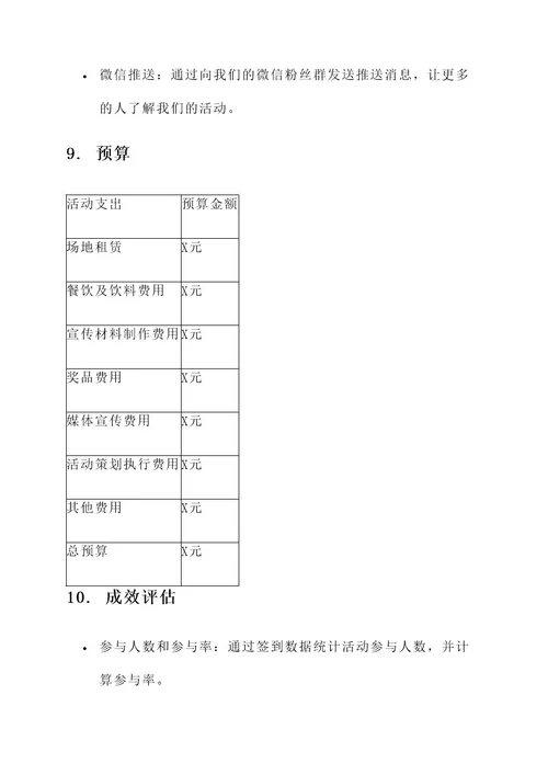 餐饮开业品鉴策划书