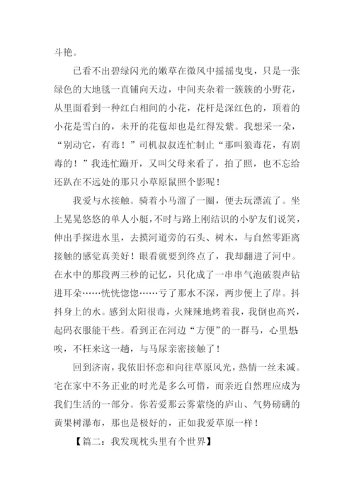 以发现为话题的作文800字.docx