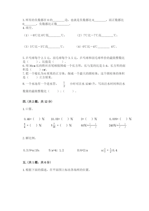 人教版六年级数学小升初试卷精品（考点梳理）.docx