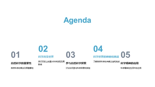 科学之旅：探秘自然世界