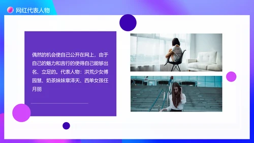 大数据时代下网红现象调查PPT模板