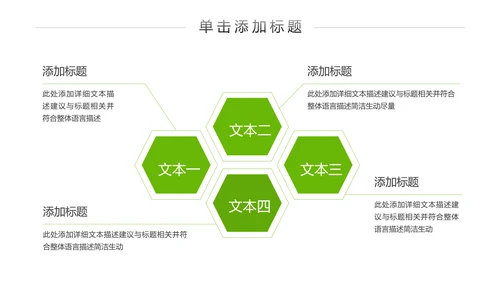 绿色清新新农村建设乡村旅游介绍PPT模板