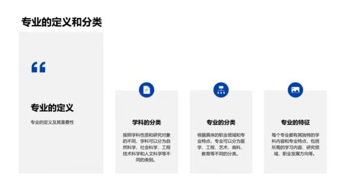 专业选择与职业指导