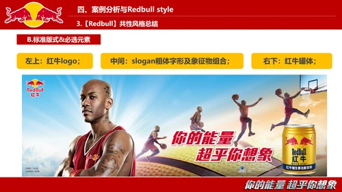 红牛视觉设计的沟通与表达PPT模板