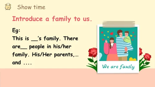 Unit 6 Meet my family Part A Let's talk课件（共38张PPT，