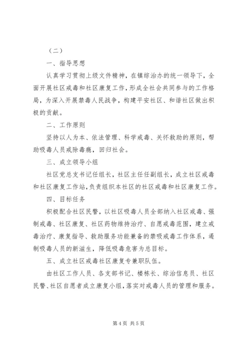 社区XX年康复工作计划范文 (2).docx