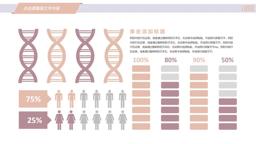 精美简约时尚医学医疗行业ppt动态模板