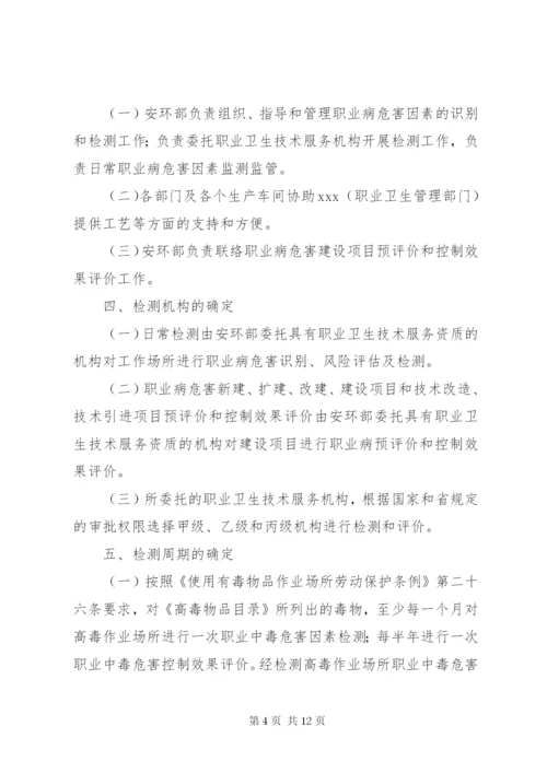 职业病危害因素监测及评价制度 (2).docx