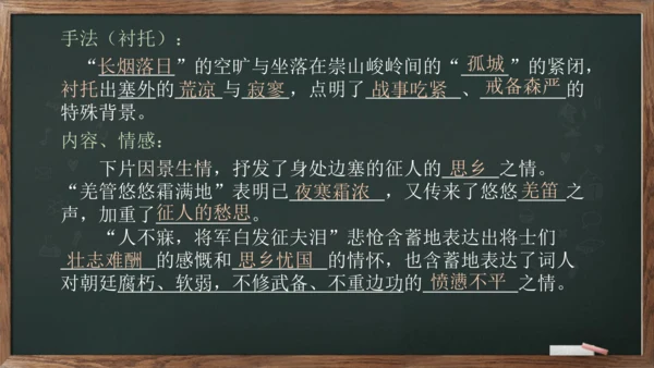 12《词四首——渔家傲.秋思》课件(共16张PPT)