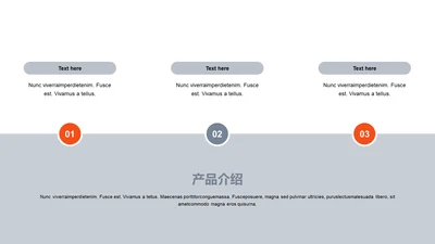 扁平PPT产品介绍
