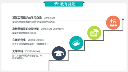 求职竞聘报告个人简历PPT模板